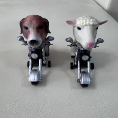 ビッグヘッド アニマルライダー 羊 犬 まとめ売り