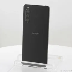 ソフマップ 〔中古品〕 Xperia 10 IV 128GB ブラック A202SO Softbank SIMフリー【349】