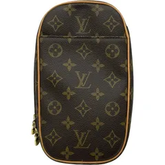 ルイ・ヴィトン LOUIS VUITTON ポシェット・ガンジュ M51870 ブラウン モノグラム メンズ ボディバッグのサムネイル