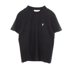 アミ AMI 半袖Tシャツ AMI DE COEUR HTS346724045S ブラック コットン Ami De Coeur Tシャツ ユニセックス 新品のサムネイル