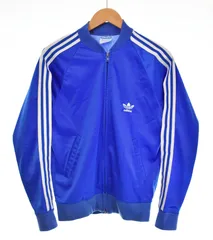 アディダス adidas 80s USA製 adidas ATP Track Jacket Keyrolan アディダス トラックジャケット ジャージ S ジャージ ブルー Sサイズ 103MT-4407のサムネイル
