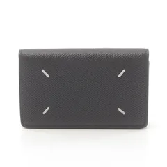 メゾン マルジェラ Maison Margiela カードケース SA3VX0005P4745T8013 ブラック レザー カードケース ユニセックス 新品