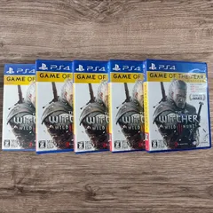 PS4 ウィッチャー3ワイルドハント 5本セット