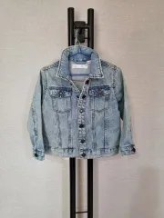 ザラ キッズ デニム ジャケット 3 4Y (100)