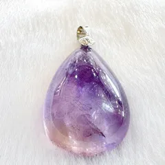 アメシスト ペンダントトップ A5652 1.783ct Pt900 長角 | ヤマダ 