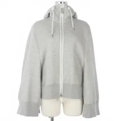 サカイ sacai 22aw ジップパーカー フーディー ロングスリーブ 1 グレー 灰 22-05973のサムネイル