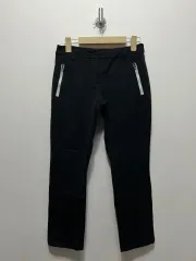 28/29 アディダス ブラック レディース スラックス ズボン ジッパー POINT