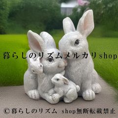 Francfranc ラビット アムルー ホワイト （LとS×2）3個セット - メルカリ