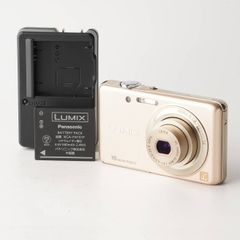 Panasonic LUMIX DMC-FH7 ゴールド【動作確認・付属品充実】 - メルカリ