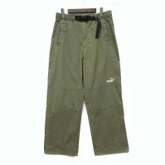 プーマ PUMA コア ヘリテージ CORE HERITAGE ウーブン パンツ リップストップ グリーン M 686849のサムネイル
