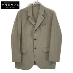 LANVIN COLLECTION ランバンコレクション 158252 ｶｰｷ 2WAYｽﾄﾚｯﾁﾅｲﾛﾝｵｰﾊﾞｰｻｲｽﾞｼﾞｬｹｯﾄ 50