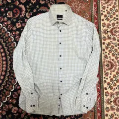 ランバンコレクション メンズ スタンダード チェック シャツ XL/105