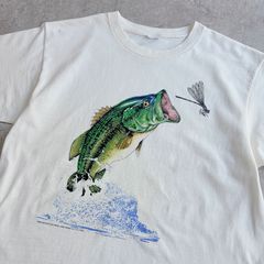 90s USA製 ヴィンテージ Tシャツ ブラックバス バス釣り XL - メルカリ