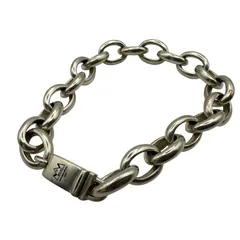 【SAAD】 サード ブレスレット 925 45g 20cm SV シルバー メンズ レディース ユニセックス アクセサリー 【中古品】 USED-AB 【9356】のサムネイル
