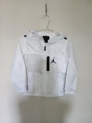 ジョーダン キッズ 白 フード ウィンドブレーカー アウター