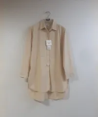 (新品) UNIQLO ユニクロ X IINES イニース チュニックシャツ アウター
