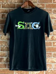 STUSSY   オールドステューシー　SK8thing   Tシャツ　ヴィンテージ　古着　紺タグ　S   90s　USA製