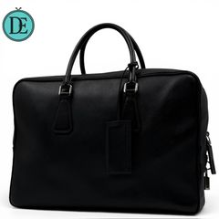 良品】PRADA プラダ ビジネスバッグ ブリーフケース 三角ロゴ