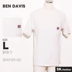 訳あり BEN DAVIS トップス Tシャツ　半袖　胸ポケット付き　ワンポイント　カジュアル　綿100％