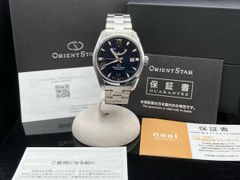 ORIENT 腕時計 オリエントスター WZ0361PF 文字盤ブルー 稼働品 - メルカリ