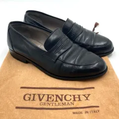 Givenchy ジバンシー ジェントルマン ローファー 5 ブラック レザー イタリア製 GIVENCHY 革靴 黒のサムネイル