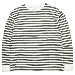 UNUSED アンユーズド 21AW 日本製 Long Sleeve Border T-shirt ロングスリーブボーダーTシャツ US2116 2 WHITE×BLACK トップス g25523のサムネイル