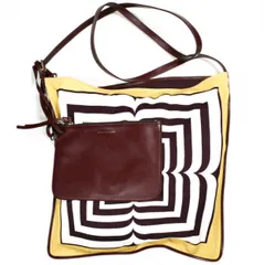 新品 DRIES VAN NOTEN ドリスヴァンノッテン 24SS BW241-SCARF217-736 W.L.BAG レザーポーチ付き スカーフショルダーバッグ 241-011520-736-203 MUSTARD 定価112,200円 カバンのサムネイル