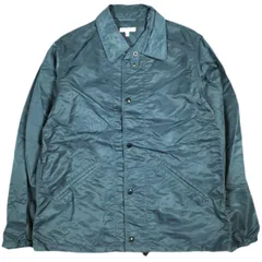Engineered Garments エンジニアードガーメンツ アメリカ製 Ground Jacket - Flight Sateen グラウンドジャケット フライトサテン M Navy コーチジャケット アウター g25189のサムネイル
