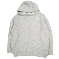 crepuscule クレプスキュール WOOL KANOKO P/O HOODIE ウール鹿の子 プルオーバーパーカー Free グレー トップス g25586のサムネイル