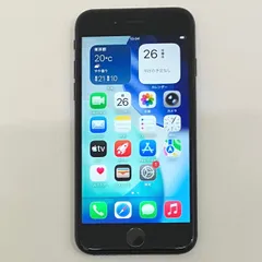 iPhoneSE2 64GB ブラック SIMフリー  K-E50036