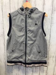 美品 バーバリーブラックレーベル ベスト ギンガムチェック Mサイズ