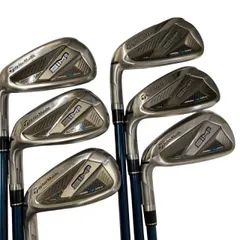 【中古】 テーラーメイド SIM2 MAX  7S レフティ アイアンセット IR TENSEI BLUE TM60(SIM2 IR) (フレックスS) メンズ 男性用 左利き レフティ 左用 Cランク ゴルフクラブ