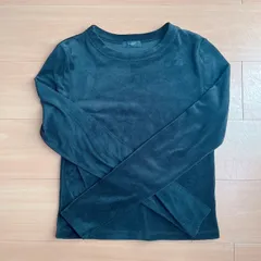 Basement online ベロア　ベースメントオンライン　ベロア　長袖Tシャツ　カットソー　グレー