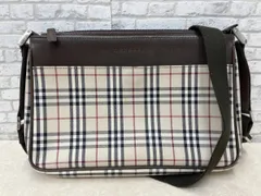 BURBERRY バーバリー ショルダーバッグ ノバチェック ブラウン系