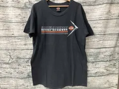 HARLEY DAVIDSON ハーレー 半袖Tシャツ USA製 ムービーロゴ Lｻｲｽﾞ BLK