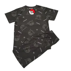 【新品】タグ付き　ポケモン　ゲンガー　半袖　パイル　セットアップ　ルームウェア　総柄