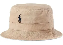 (正規品)POLO RALPH LAUREN ポロラルフローレン コットン チノ バケットハット 帽子 ユニセックス 벙거지모자