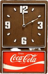 Coca-Cola コカコーラ ヴィンテージ風 掛け時計 CLEAN ACE - メルカリ