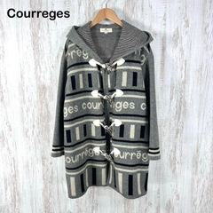 希少 courreges paris クレージュ ダッフルコート ニット 9 - メルカリ