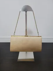 ハンドバッグ  着物  手提げバッグ　和装用バッグ 着物 小紋 チェーンバッグ