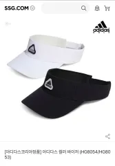 新品 ) adidas ユニセックス COLOR バイザー サンバイザー サンキャップ OSFM (57-60cm)