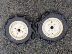 クボタ 管理機 TA用 タイヤホイールセット - メルカリ