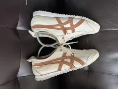 26.5-270 オニツカタイガー メキシコ66 白茶 スニーカー