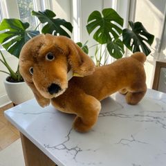 Steiff 茶色い犬のぬいぐるみ 約40cm - メルカリ
