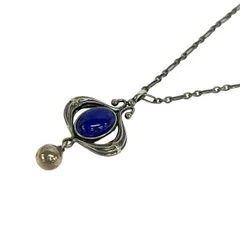 GEORG JENSEN(ジョージジェンセン) ネックレス シルバー×ブルー 2013のサムネイル