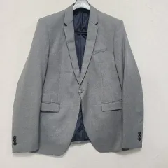 ザラ グレー 季節の変わり目 ジャケット メンズ105 ㅡ0112