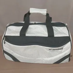 ツアーステージ☆ TOURSTAGE ☆ゴルフ用ボストンバッグ☆アイボリー & ブラック