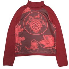 美品 エルメス ツイルレーヌ 長袖トップス カシミヤ ブルー - メルカリ