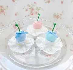 にじまるっと　カチューシャ　ハンドメイド　ヘッドドレス　さくらんぼ　ぬい小物　ぬいぐるみ小物　小物　アクセサリー