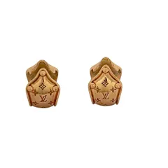 LOUIS VUITTON(ルイヴィトン) イヤリング美品  ブックルドレイユドルムーズクリップナノグラム M69650 ピンクゴールドのサムネイル